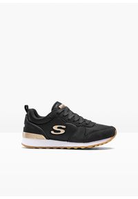 bonprix - Sneakersy Skechers z pianką memory. Kolor: czarny