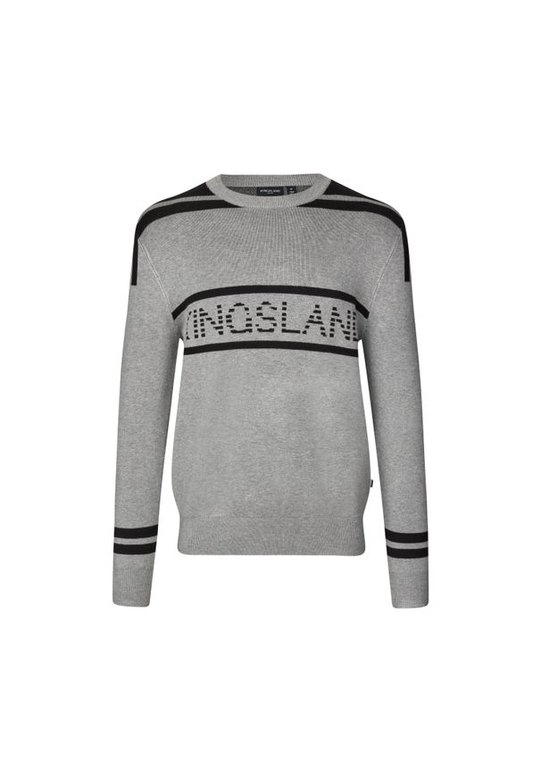 KINGSLAND - Pulower Kingsland Nolan. Kolor: szary