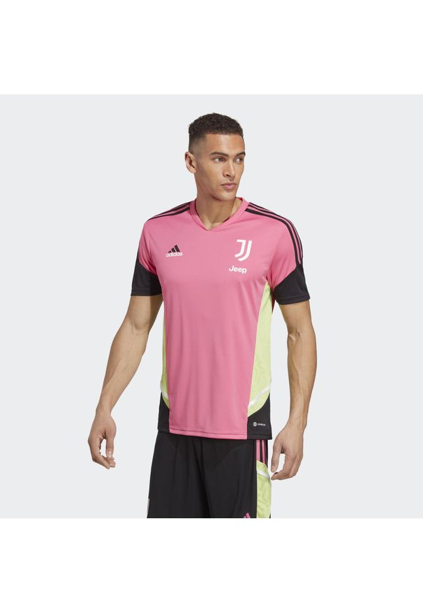 Adidas - Koszulka treningowa Juventus Condivo 2022/23. Kolor: różowy