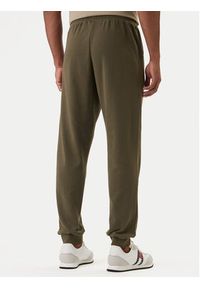 TOMMY HILFIGER - Tommy Hilfiger Spodnie dresowe UM0UM03664 Khaki Regular Fit. Kolor: brązowy. Materiał: bawełna #4