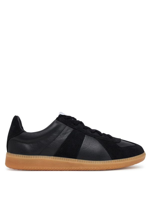 Novesta Sneakersy German Army Trainer N954007-60Y13Y003 Czarny. Kolor: czarny. Materiał: skóra