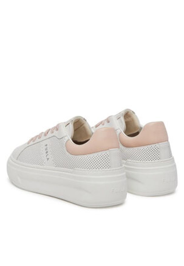 Furla Sneakersy YJ56NUA BX3728 3944S Biały. Kolor: biały. Materiał: skóra
