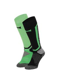 XTREME SOCKSWEAR - Skarpety snowboardowe Xtreme, 2 par, Multi Zielony. Kolor: czarny. Sport: snowboard #1