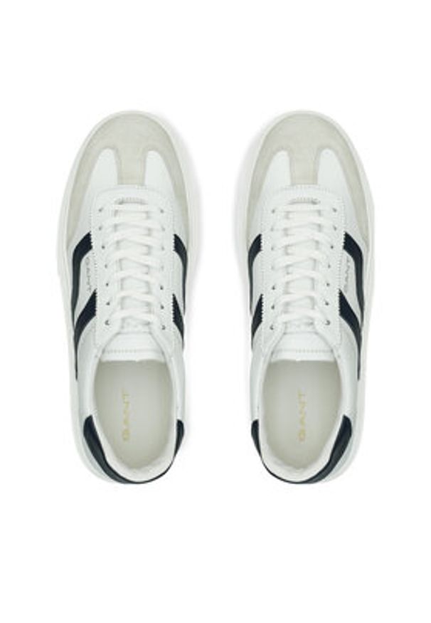 GANT - Gant Sneakersy 30633968 Biały. Kolor: biały. Materiał: zamsz, skóra