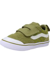 Vans - Kapcie VANS COMFYCUSH NEW SKOOL Zielony. Kolor: zielony. Materiał: tkanina