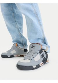 DC Shoes Sneakersy EO-COMMAND DC02220027 Szary. Kolor: szary. Materiał: skóra #1