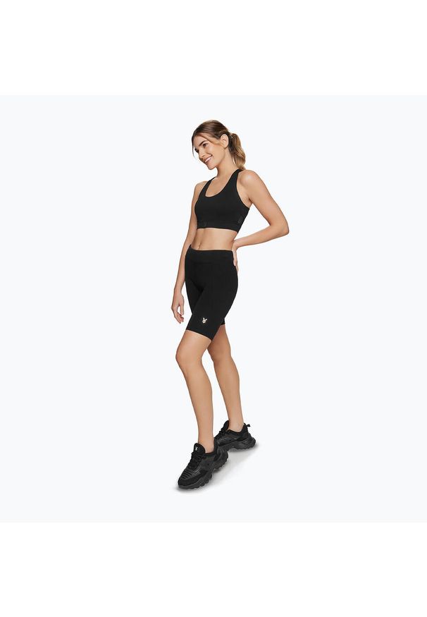 Spodenki treningowe damskie Cardio Bunny Cloud. Kolor: czarny