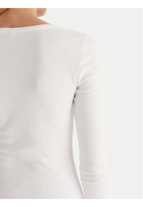 YSABEL MORA - Ysabel Mora Bielizna termoaktywna górna 70022 Biały Slim Fit. Kolor: biały. Materiał: bawełna, syntetyk