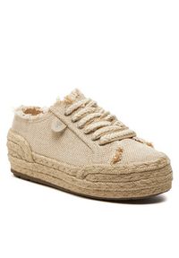 EMU Australia Espadryle Ellery 2.0 W13065 Beżowy. Kolor: beżowy. Materiał: bawełna, materiał #3