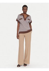 Luisa Spagnoli Sweter Caio 58672 Granatowy Regular Fit. Kolor: niebieski. Materiał: syntetyk #5