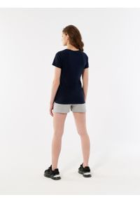 outhorn - Gładki t-shirt damski. Materiał: bawełna, elastan, jersey. Wzór: gładki #2