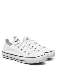 Converse Trampki Chuck Taylor All Star Crush Heel Ox A03076C Biały. Kolor: biały. Materiał: materiał #5