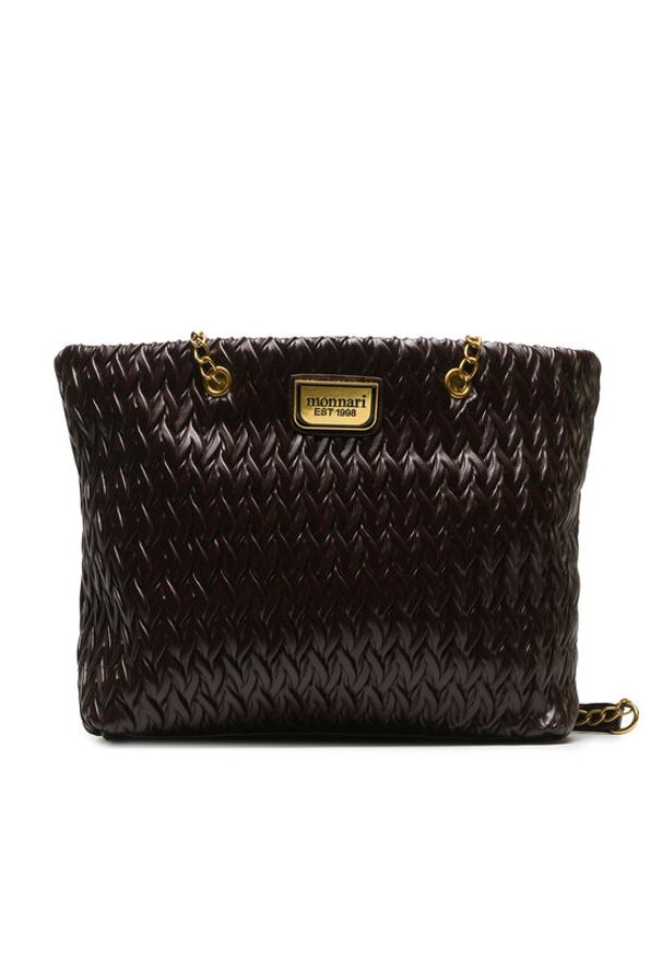 Monnari Torebka BAG4720-017 Brązowy. Kolor: brązowy. Materiał: skórzane