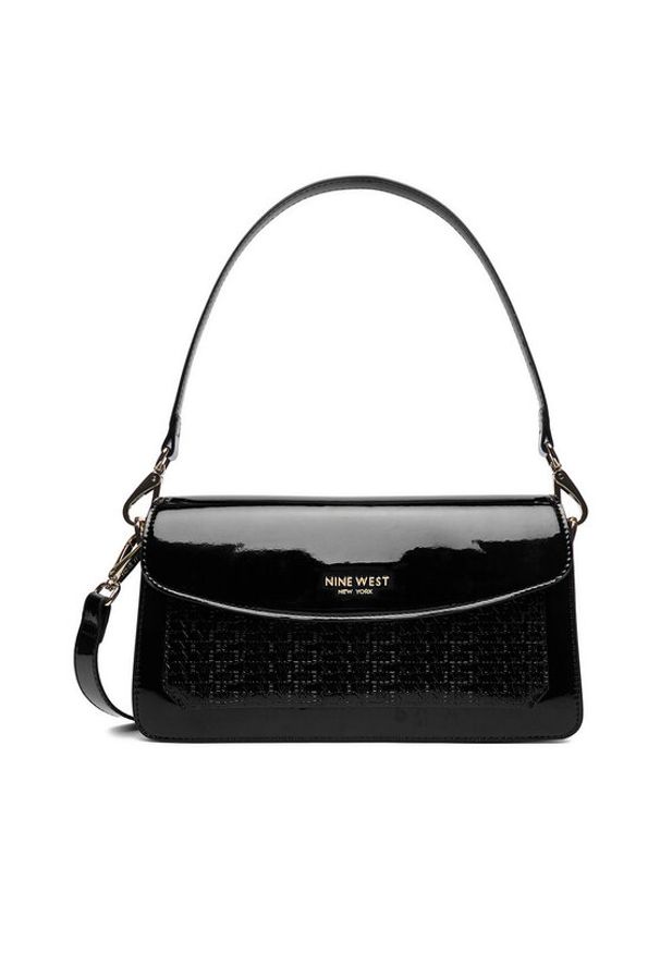 Nine West Torebka CEO-MISSISIPI-GLAR0 Czarny. Kolor: czarny