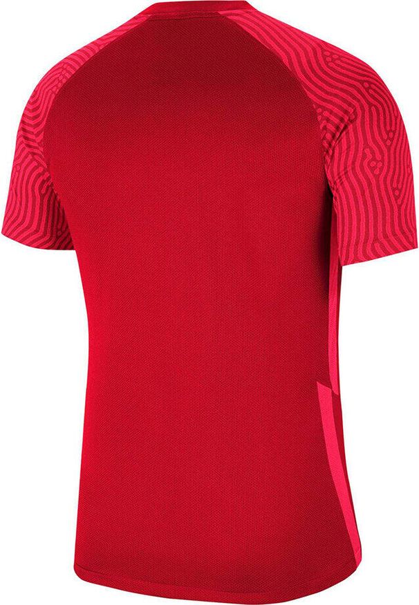 Koszulka treningowa męska Nike Dri-FIT Stirke II Jersey. Kolor: czerwony. Materiał: jersey. Technologia: Dri-Fit (Nike)