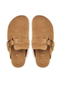 Polo Ralph Lauren Espadryle Turbach 803931273003 Brązowy. Kolor: brązowy. Materiał: zamsz, skóra