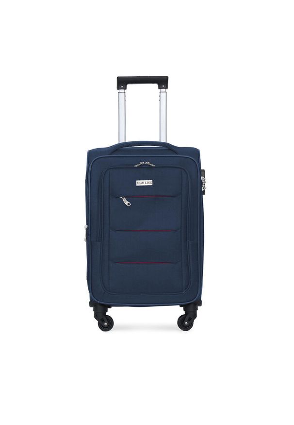 Walizka średnia Semi Line. Kolor: niebieski