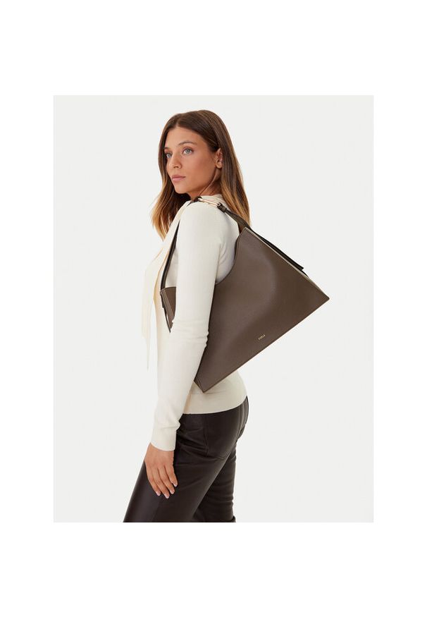 Torebka Furla. Kolor: brązowy