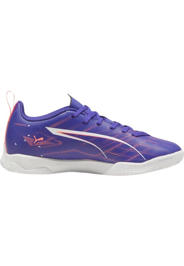 Buty piłkarskie chłopięce Puma Ultra 5 Play IT. Kolor: fioletowy. Sport: piłka nożna