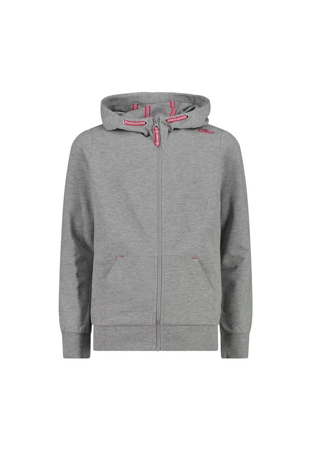 Kurtka turystyczna z kapturem dla dziewczynki CMP. Typ kołnierza: kaptur. Kolor: różowy