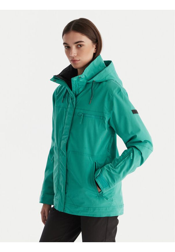 Roxy Kurtka narciarska ERJTJ03530 Zielony Regular Fit. Kolor: zielony. Materiał: syntetyk. Sport: narciarstwo
