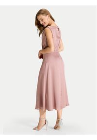 Swing Sukienka koktajlowa 5AK04900 Różowy Regular Fit. Kolor: różowy. Materiał: syntetyk. Styl: wizytowy #4