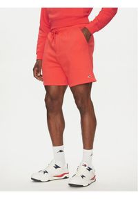 Tommy Jeans Szorty sportowe Flag Beach DM0DM21931 Pomarańczowy Regular Fit. Kolor: pomarańczowy. Materiał: bawełna. Styl: sportowy