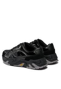 Calvin Klein Jeans Sneakersy Vibram Runner Low Mix Nbs Lum YM0YM00880 Czarny. Kolor: czarny. Materiał: skóra