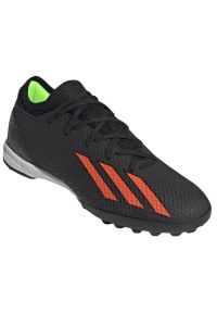 Adidas - Buty adidas X Speedportal.3 Tf M GW8487 czarne czarne. Kolor: czarny. Materiał: materiał. Szerokość cholewki: normalna. Sport: piłka nożna, fitness #2