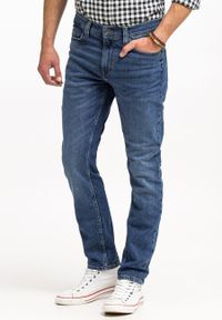 Mustang - MUSTANG VEGAS SLIM MĘSKIE SPODNIE JEANSOWE JEANSY DŻINSY DENIM BLUE 1015043 5000 702 #8