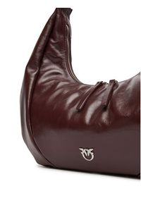 Pinko - PINKO Torebka Slouchy Hobo Big PE 25 PLTT 104295 A26J Bordowy. Kolor: czerwony. Materiał: skórzane