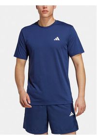 Adidas - adidas Koszulka techniczna Train Essentials IC7422 Niebieski Regular Fit. Kolor: niebieski. Materiał: syntetyk #5