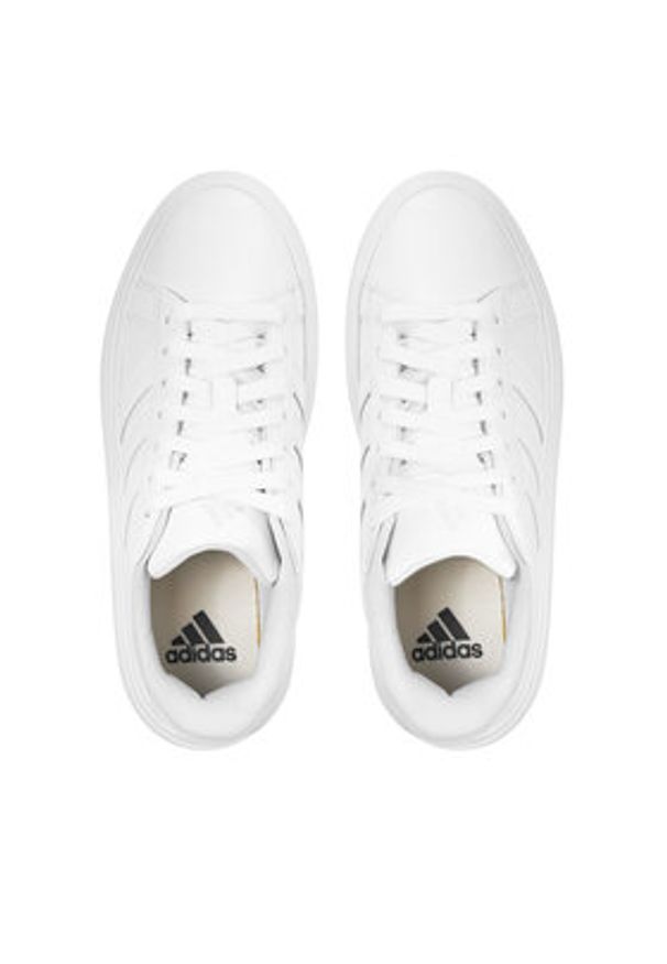 Adidas - adidas Sneakersy Grand Court Platform IE1089 Biały. Kolor: biały. Materiał: skóra. Obcas: na platformie