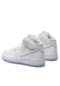 Nike Sneakersy W Af1 Mid Yod FN4274 100 Biały. Kolor: biały. Materiał: skóra