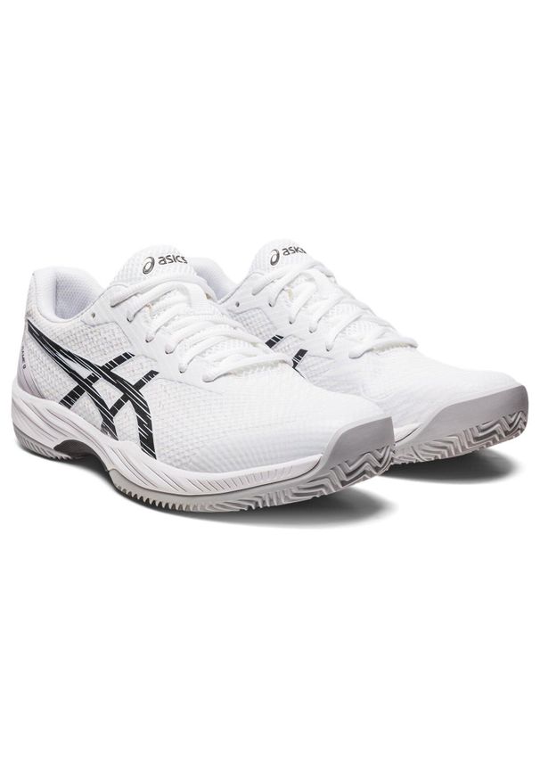 Asics - Buty do tenisa męskie, ASICS Gel-Game 9 Clay/Oc. Kolor: biały, wielokolorowy, czarny. Sport: tenis