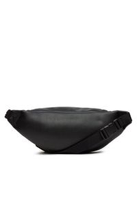 Calvin Klein Jeans Saszetka Monogram Soft Waistbag38 K50K512029 Czarny. Kolor: czarny. Materiał: skóra