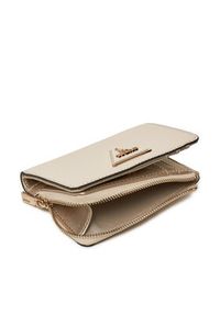 Guess Mały Portfel Damski Laurel (XG) Wallets SWXG85 00560 Beżowy. Kolor: beżowy. Materiał: skóra #3