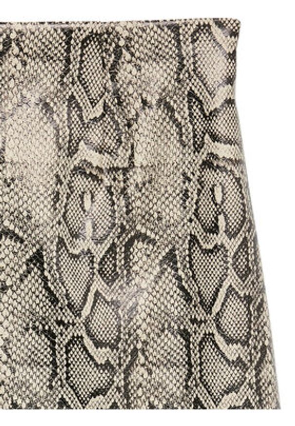 Vero Moda Spódnica z imitacji skóry Nelly 10336982 Beżowy Slim Fit. Kolor: beżowy. Materiał: skóra