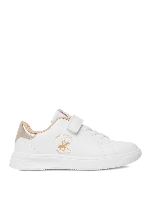 Sneakersy Beverly Hills Polo Club. Kolor: biały