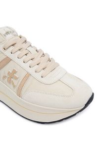 Premiata Sneakersy Bethcoin Var 8145 Kremowy. Kolor: kremowy. Materiał: skóra #6