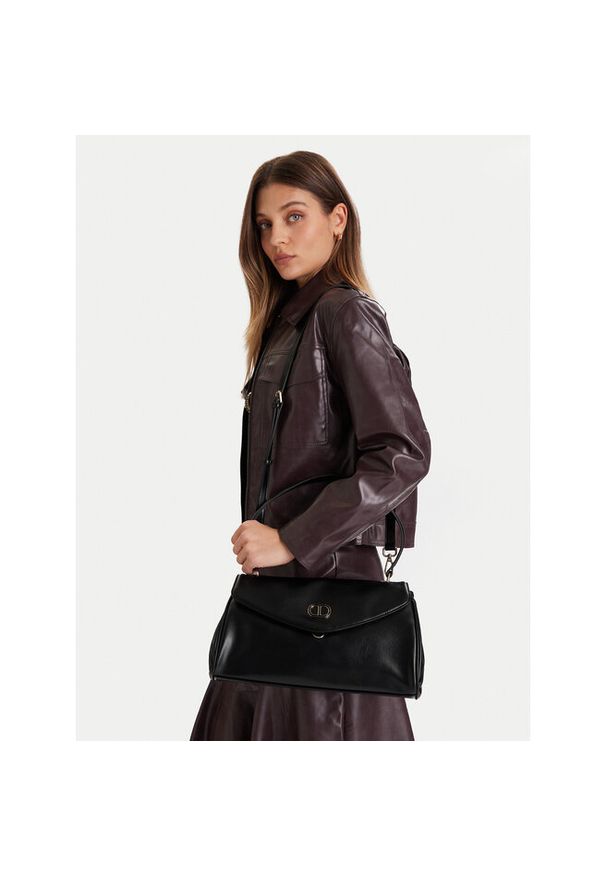 TwinSet - Torebka TWINSET. Kolor: czarny