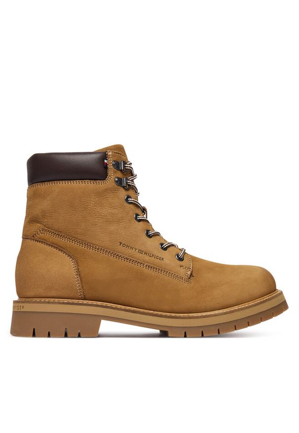 TOMMY HILFIGER - Trapery Tommy Hilfiger. Kolor: brązowy