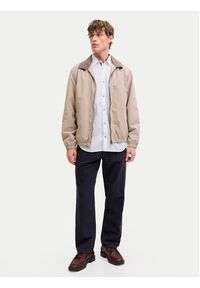 Jack & Jones Koszula Henry 12289197 Biały Regular Fit. Kolor: biały. Materiał: bawełna #4