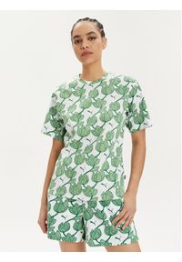 Puma T-Shirt Ess+ Blossom 679493 Zielony Relaxed Fit. Kolor: zielony. Materiał: bawełna