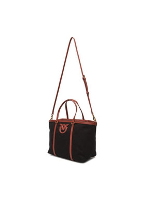 Pinko - PINKO Torebka Miranda Shopper Classic PE 25 PLTT 104714 A2G2 Czarny. Kolor: czarny