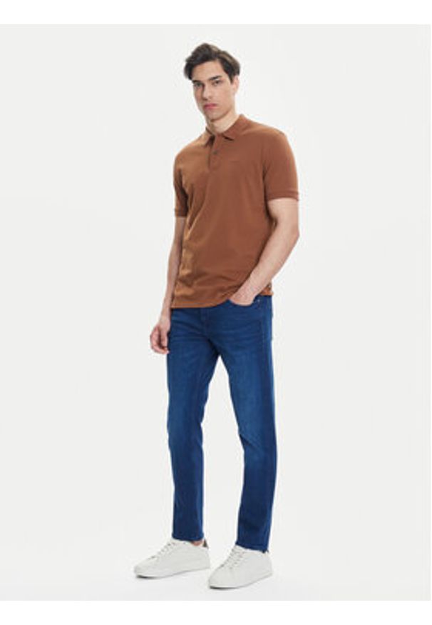 BOSS Jeansy H-Delaware 50544888 Granatowy Slim Fit. Kolor: niebieski
