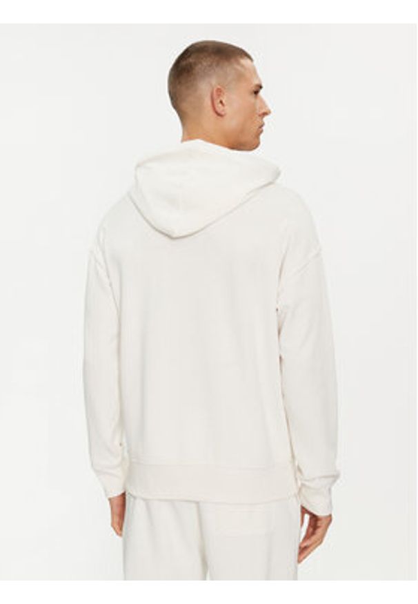 United Colors of Benetton - United Colors Of Benetton Bluza 3J68U2001 Écru Regular Fit. Kolor: kremowy. Materiał: bawełna