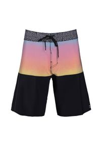Szorty kąpielowe męskie Billabong Fifty50 Panel Pro 18" solar. Kolor: czarny