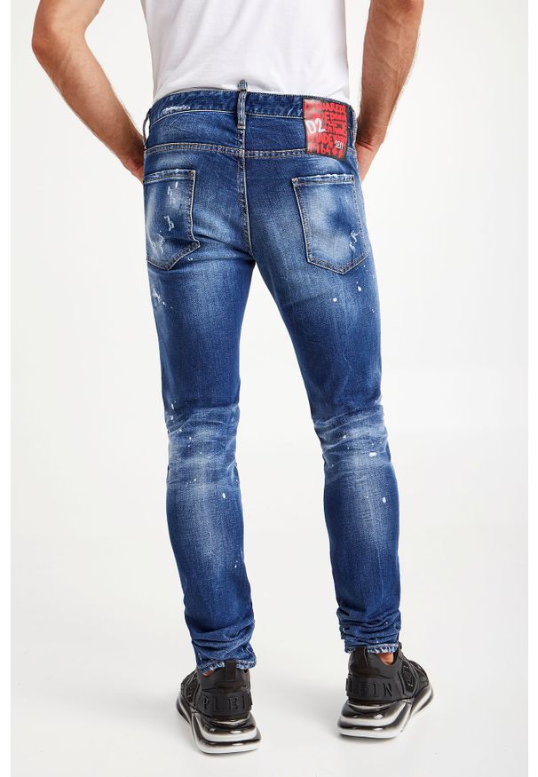JEANSY COOL GUY JEAN DSQUARED2. Wzór: kolorowy