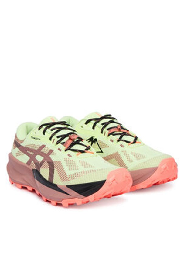 Asics Buty do biegania Trabuco 14 1011C166 Zielony. Kolor: zielony. Materiał: mesh
